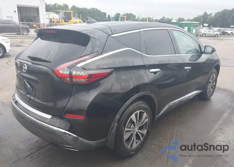 2019 Nissan Murano S from USA, damaged, VIN 5N1AZ2MJ9KN158654